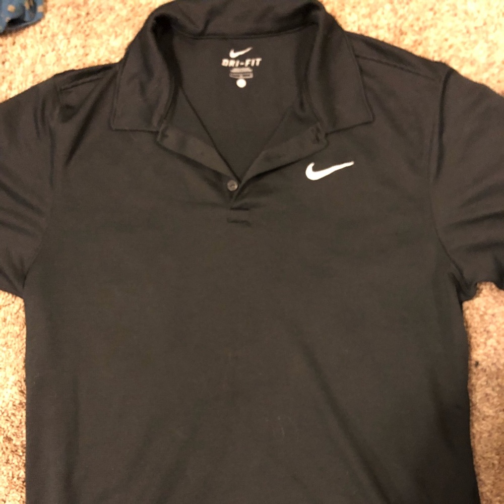 Nike Dri Fit collar shirt size large